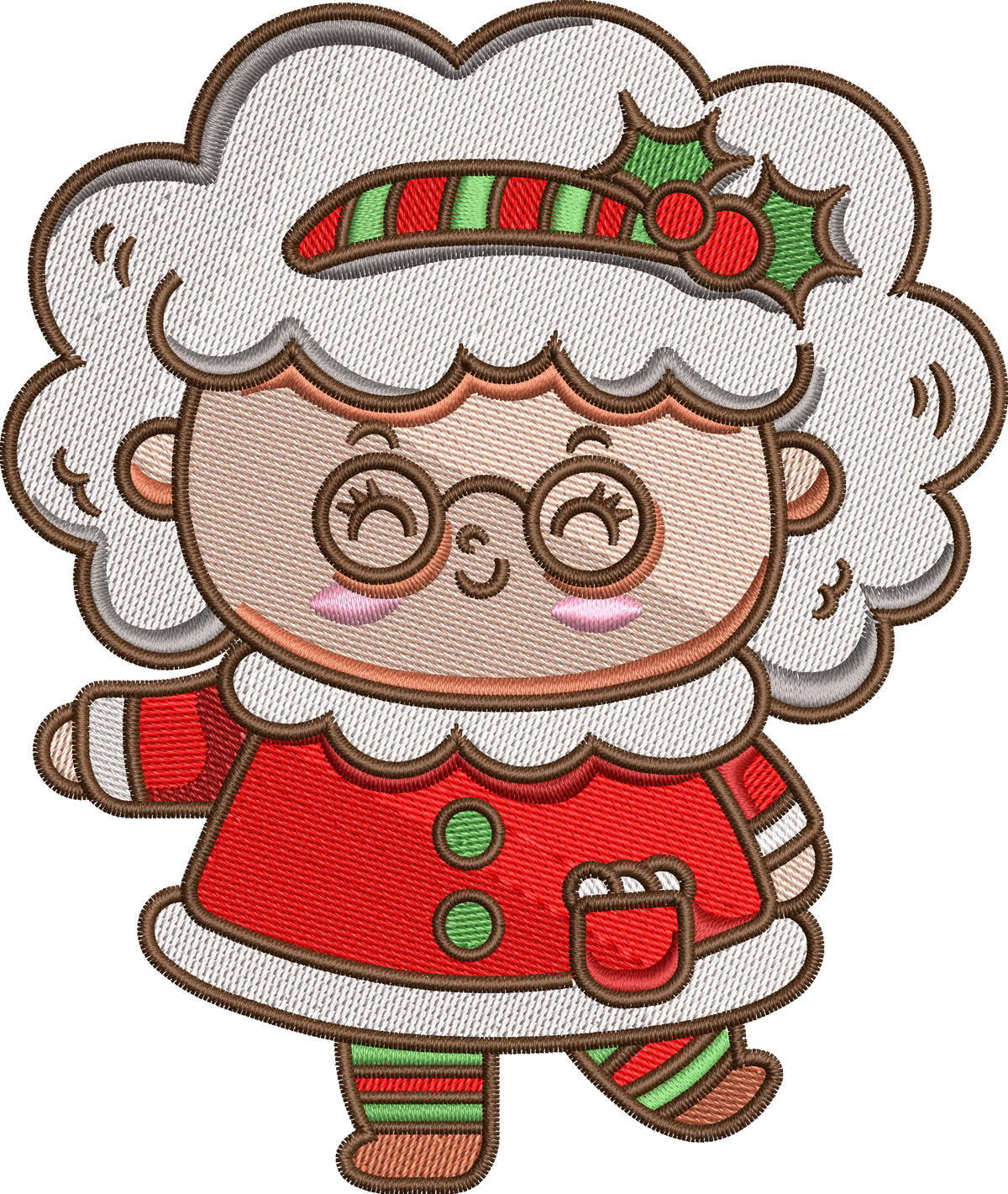14 motifs de broderie machine : Biscuits au gingembre
