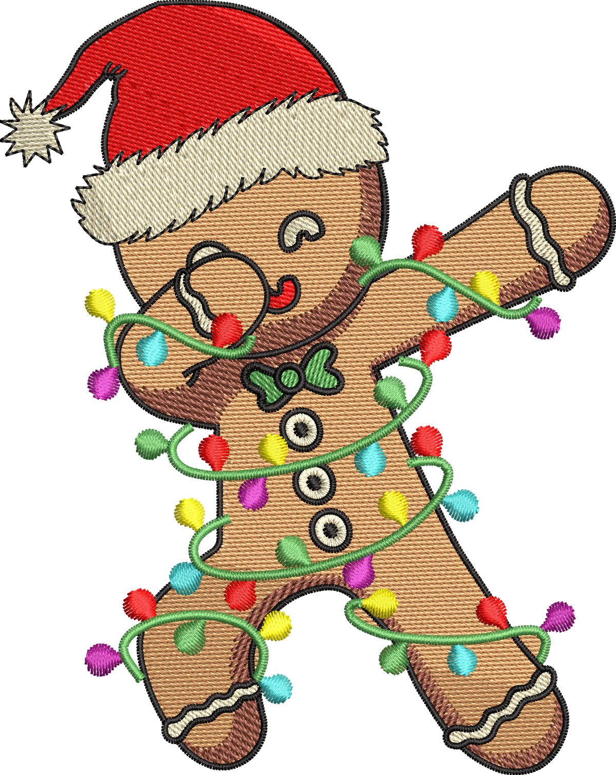 14 motifs de broderie machine : Biscuits au gingembre