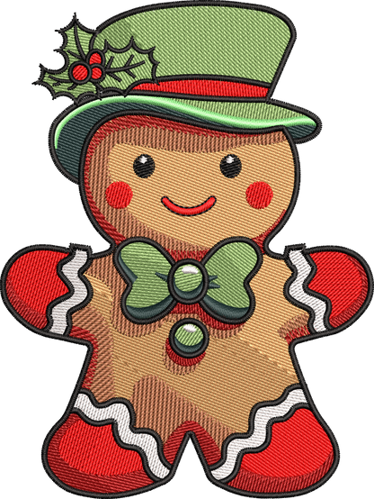14 motifs de broderie machine : Biscuits au gingembre