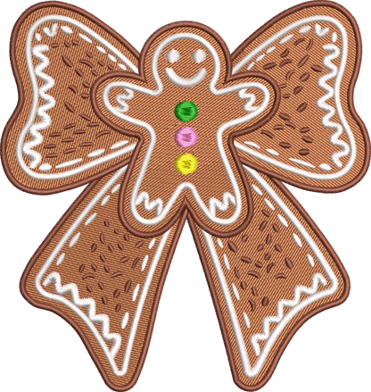 14 motifs de broderie machine : Biscuits au gingembre