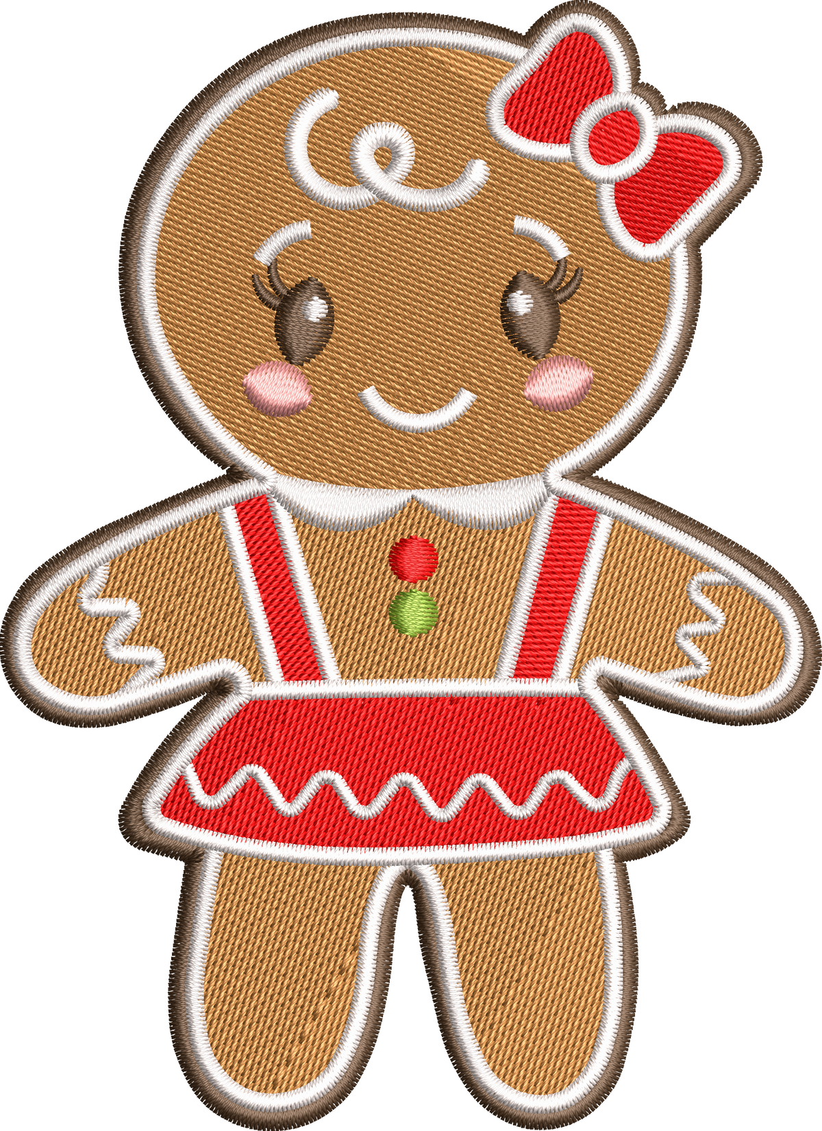 14 motifs de broderie machine : Biscuits au gingembre