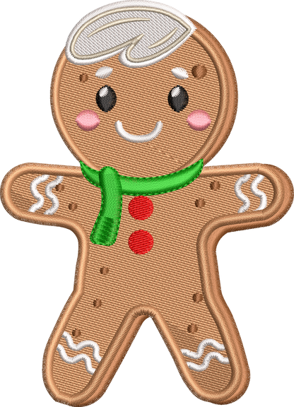 14 motifs de broderie machine : Biscuits au gingembre