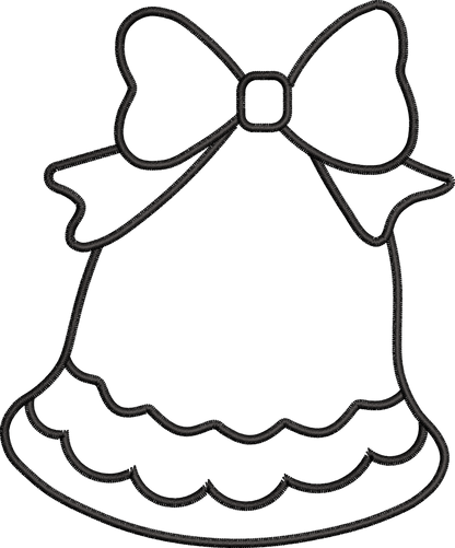 15 motifs de broderie machine : Éléments Noël Contour