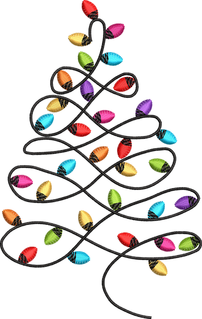 15 motifs de broderie machine : Arbres de Noël