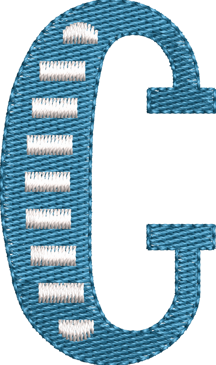 87 Motifs de broderie machine : Alphabet Hiver et symboles