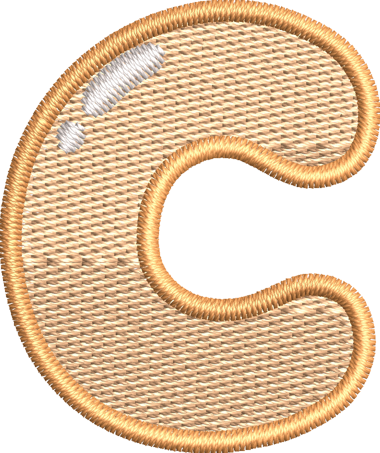 26 Motifs de broderie machine : Alphabet Labubu
