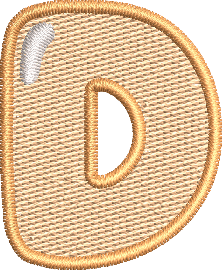 26 Motifs de broderie machine : Alphabet Labubu