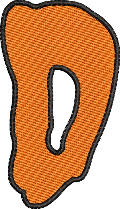 26 Motifs de broderie machine : Alphabet Halloween