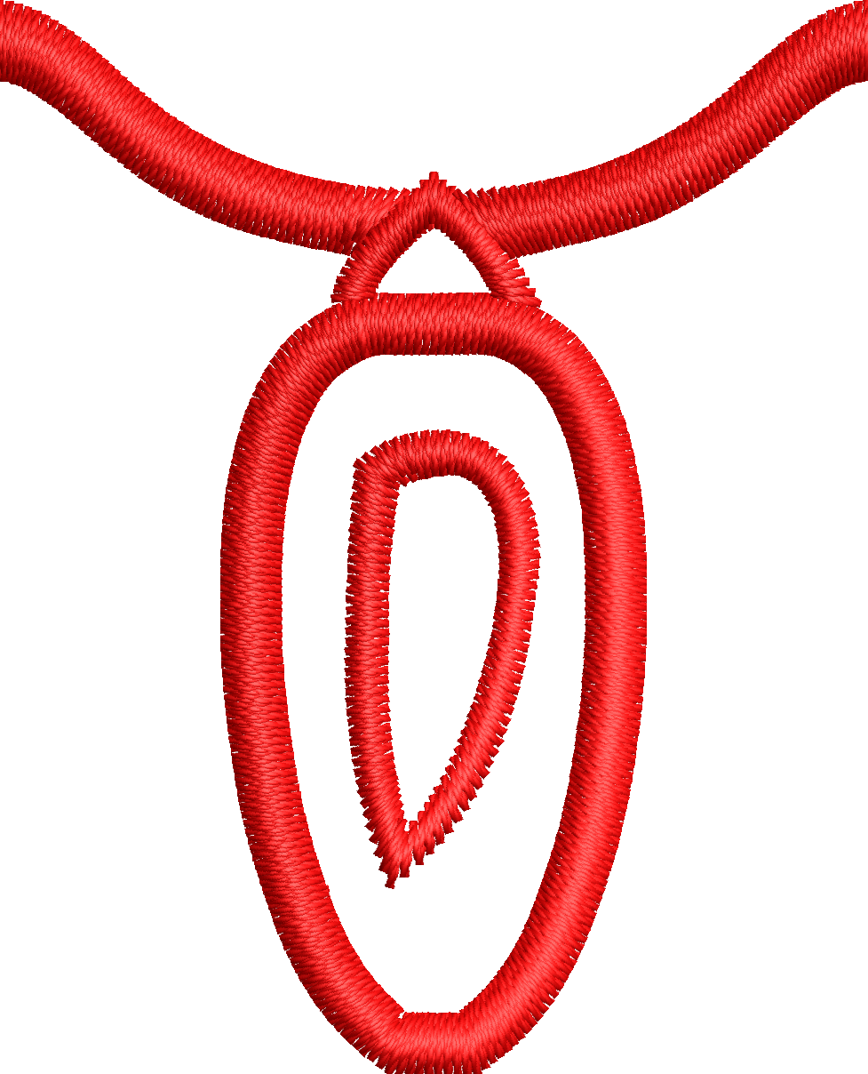 36 Motifs de broderie machine : Alphabet Guirlande 2