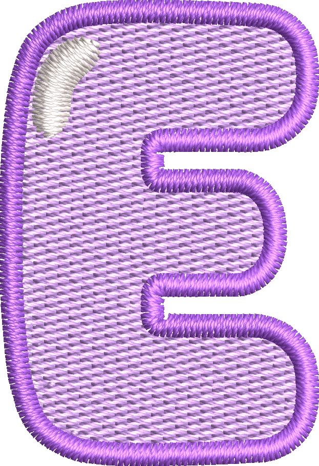 26 Motifs de broderie machine : Alphabet Labubu