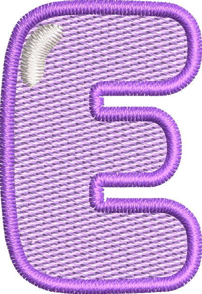 26 Motifs de broderie machine : Alphabet Labubu