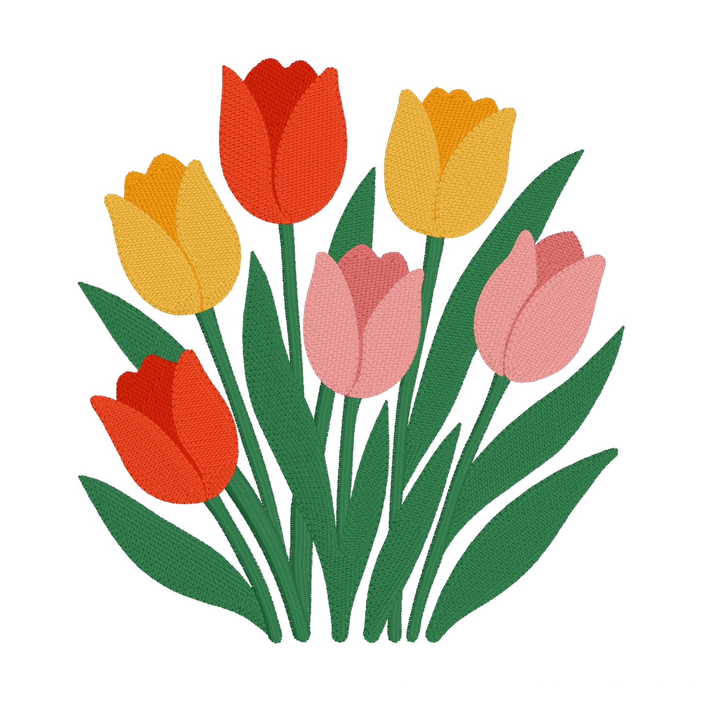 11 motifs de broderie machine : Fleurs décoratives