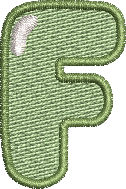 26 Motifs de broderie machine : Alphabet Labubu