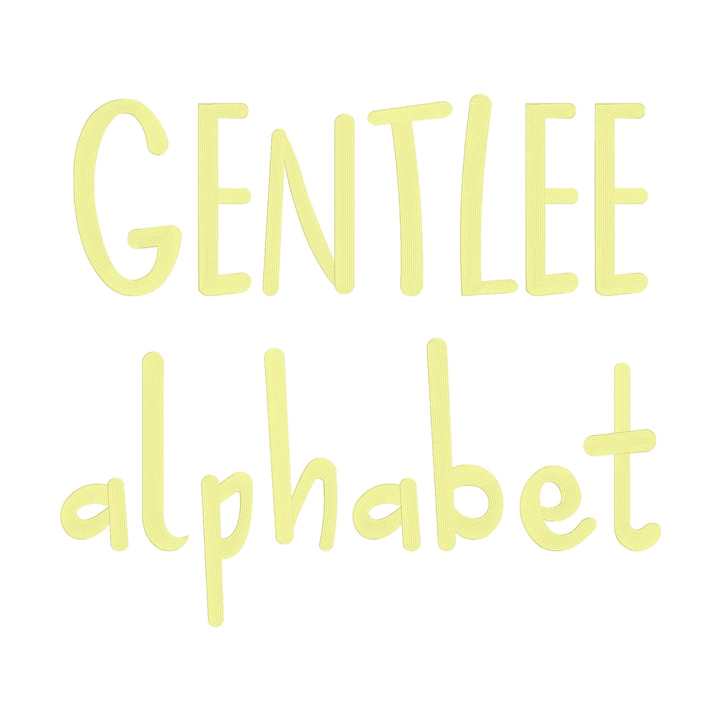 10 Alphabets 3D Puff format BX