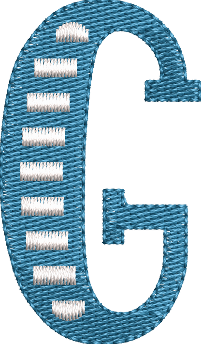 87 Motifs de broderie machine : Alphabet Hiver et symboles