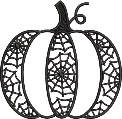 4 Motifs de broderie machine : Citrouilles de l'Halloween