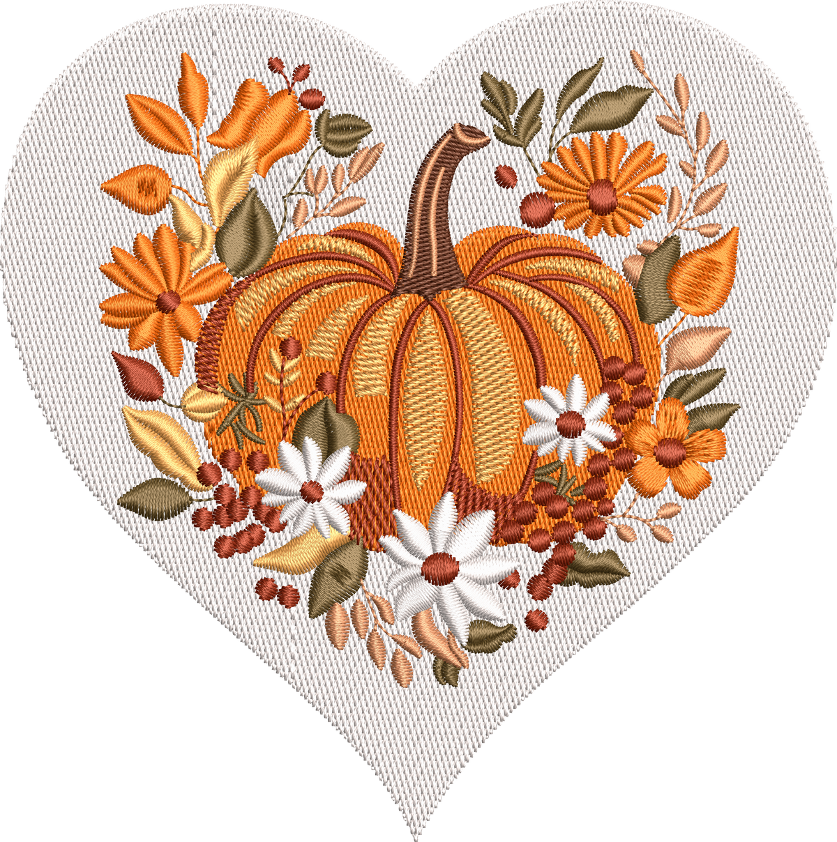 5 Motifs de broderie machine : Halloween Thanksgiving