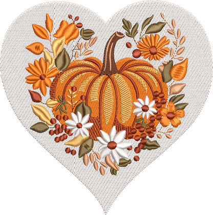 5 Motifs de broderie machine : Halloween Thanksgiving