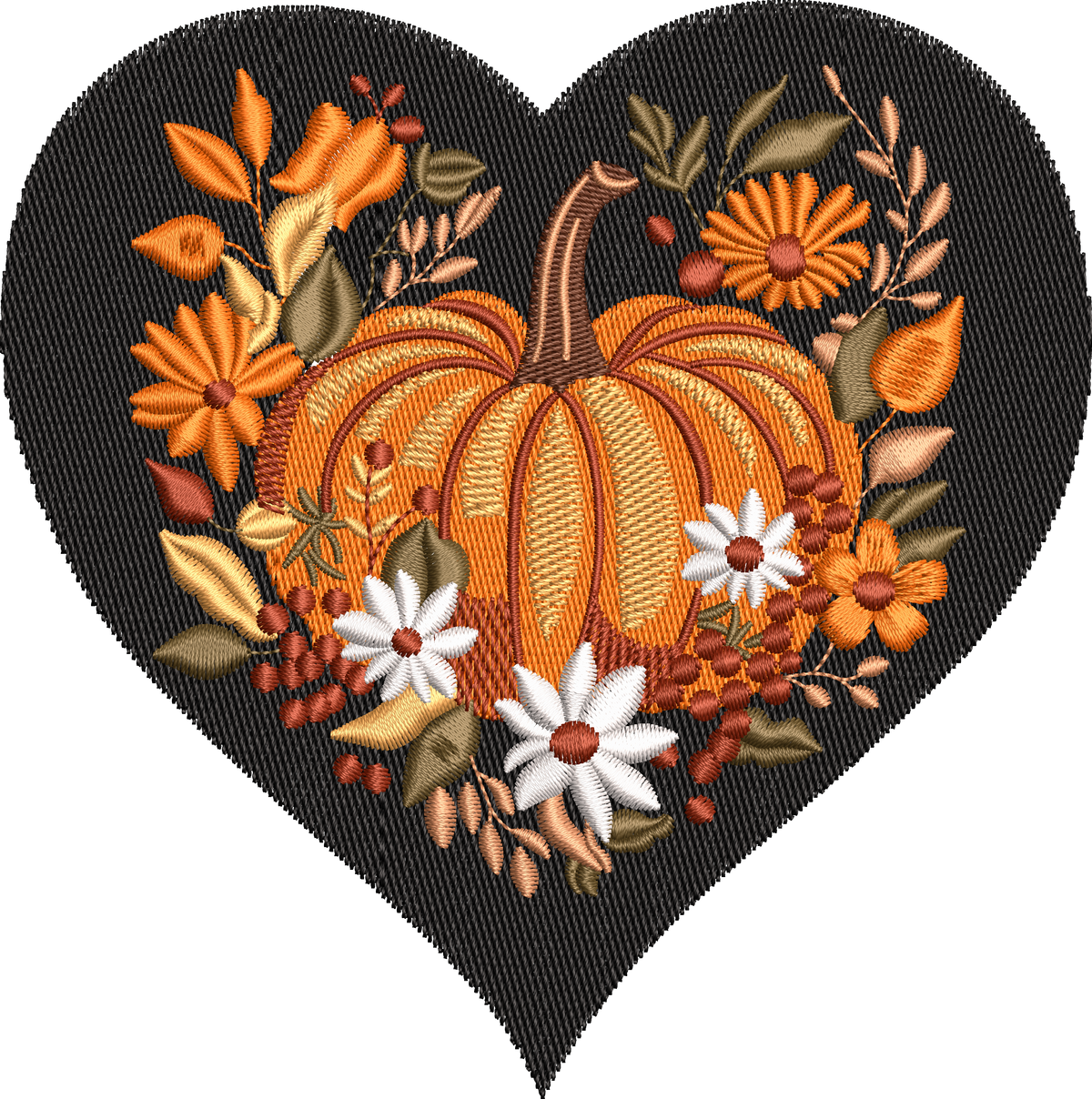 5 Motifs de broderie machine : Halloween Thanksgiving