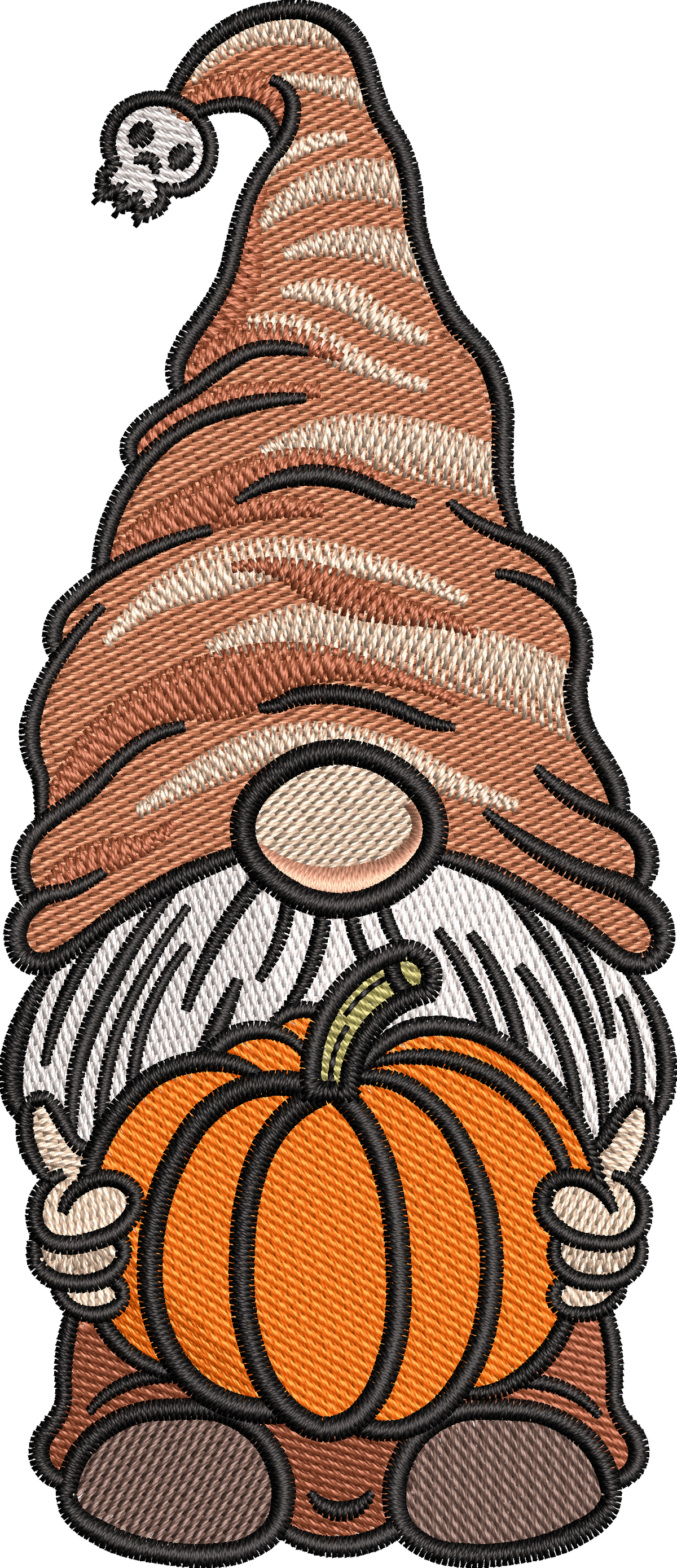 6 motifs de broderie machine : Lutins Halloween