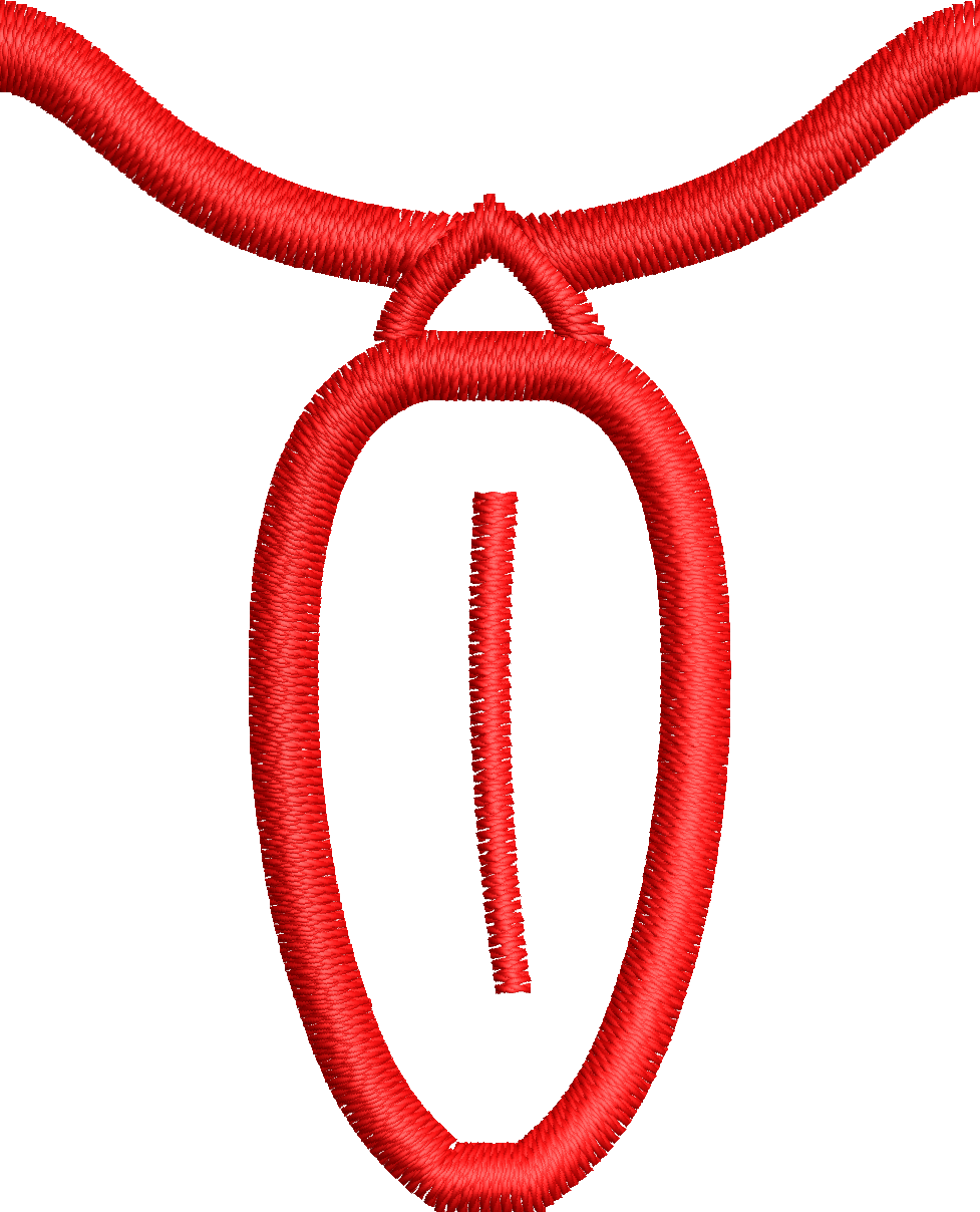 36 Motifs de broderie machine : Alphabet Guirlande 2