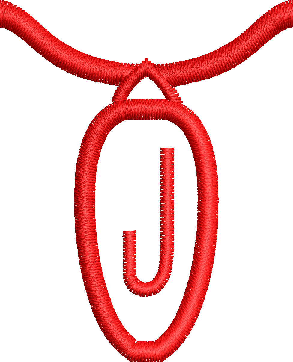 36 Motifs de broderie machine : Alphabet Guirlande 2