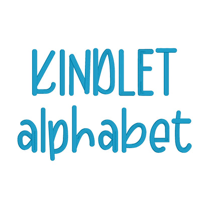 10 Alphabets 3D Puff format BX