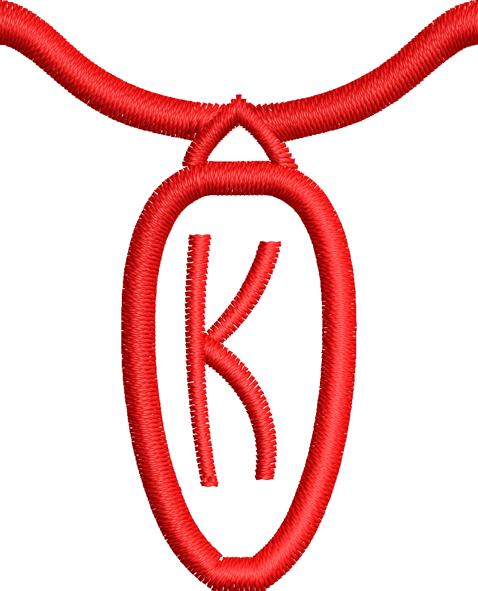 36 Motifs de broderie machine : Alphabet Guirlande 2
