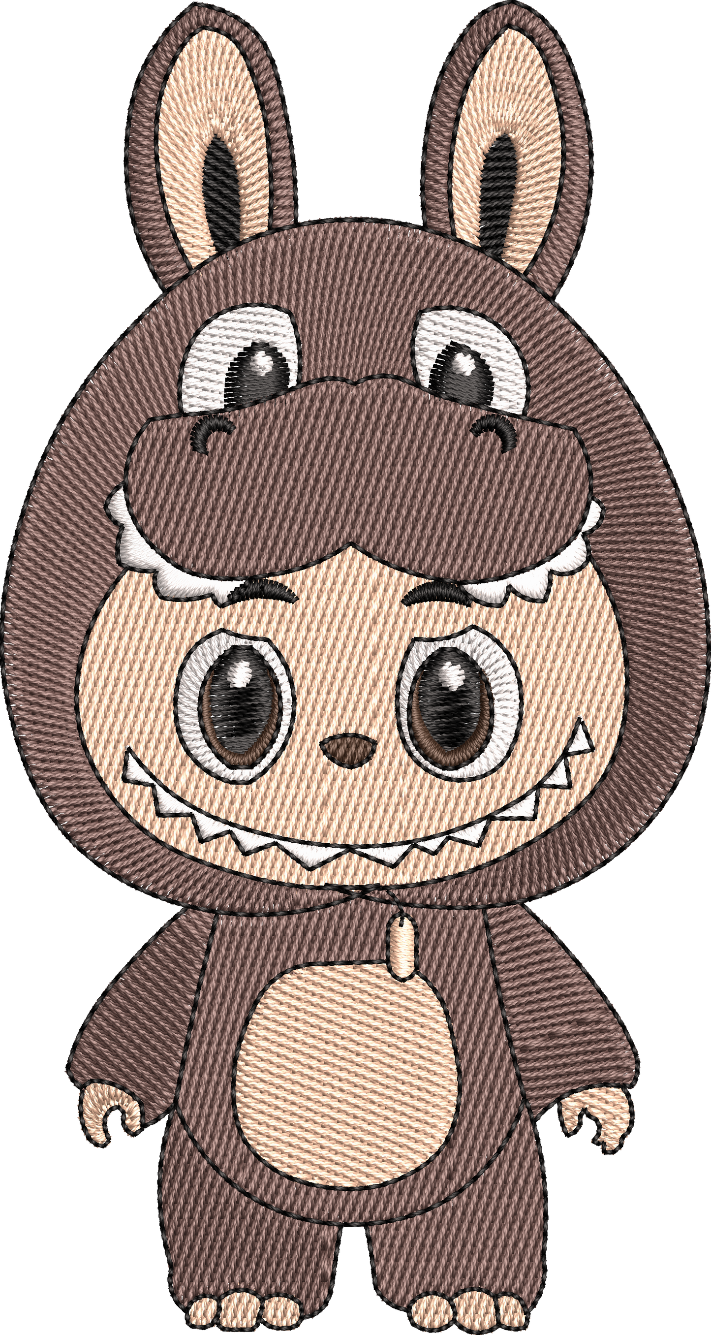 66 Motifs de broderie machine : Labubu