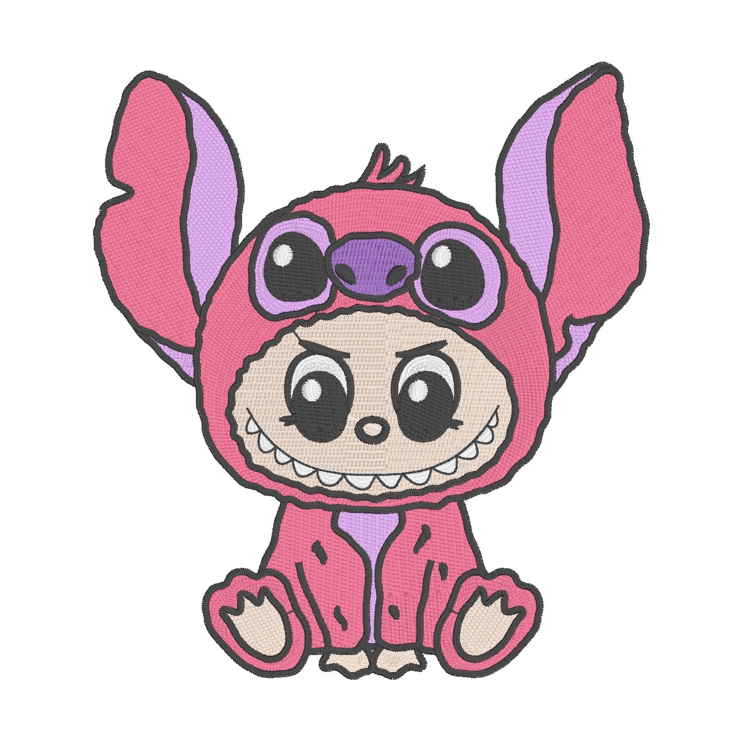 8 Motifs de broderie machine : Lilo Stich 1