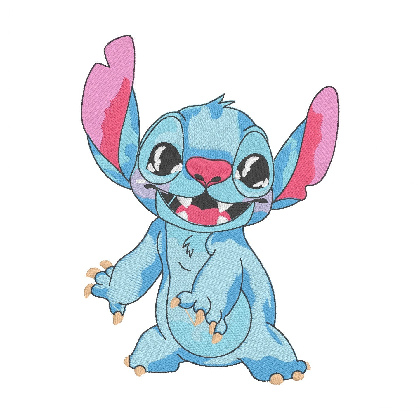 8 Motifs de broderie machine : Lilo Stich 1