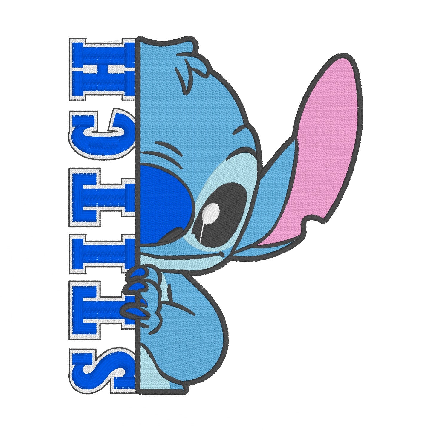 8 Motifs de broderie machine : Lilo Stich 1