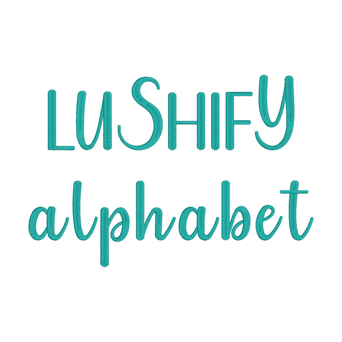 10 Alphabets 3D Puff format BX