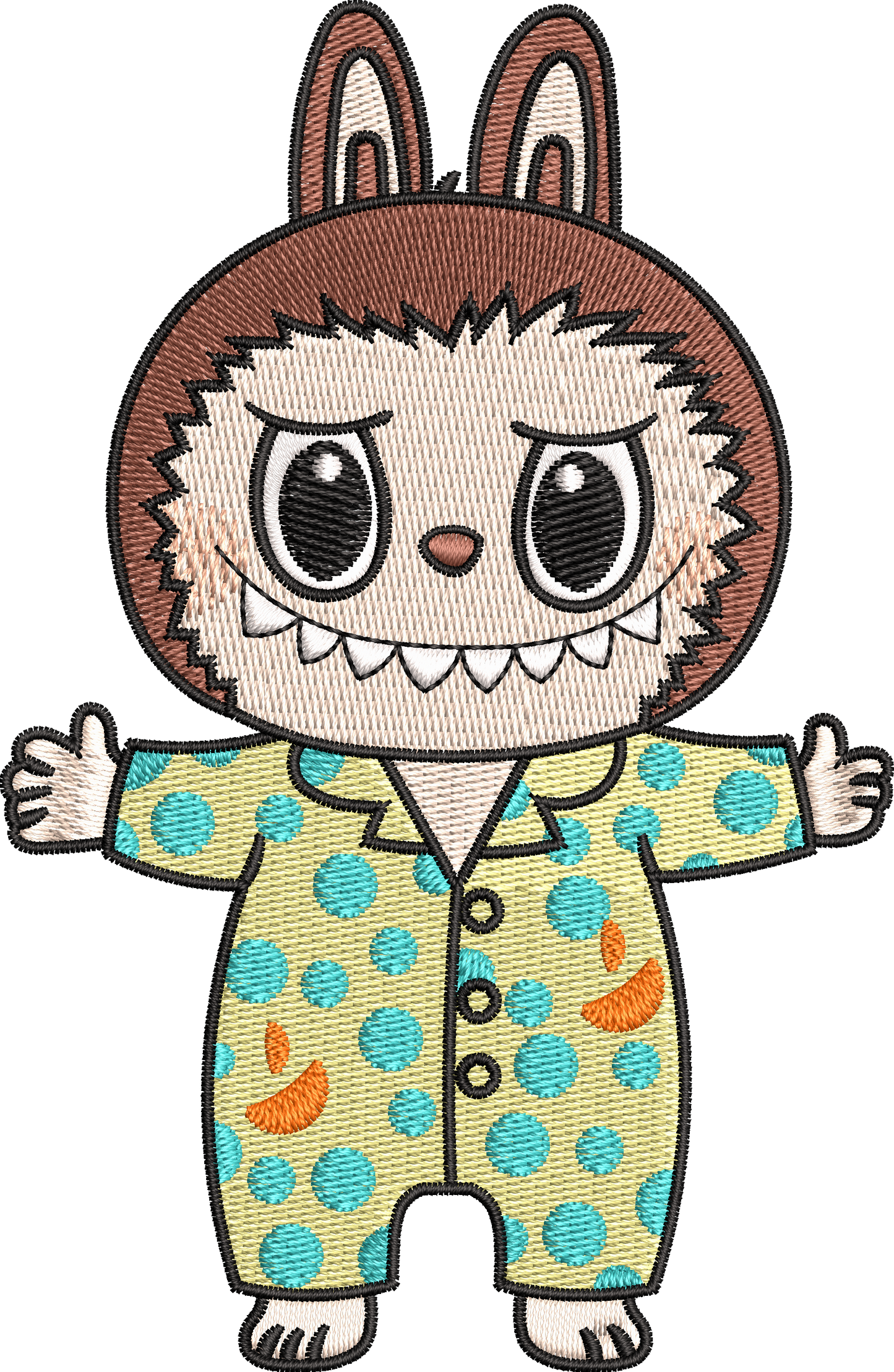 66 Motifs de broderie machine : Labubu