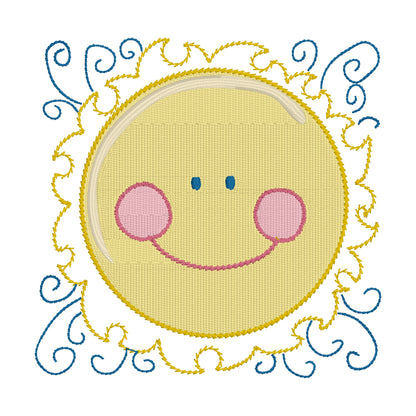 22 Motifs de broderie machine : Éléments de la nuit