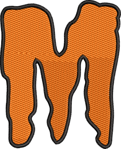 26 Motifs de broderie machine : Alphabet Halloween