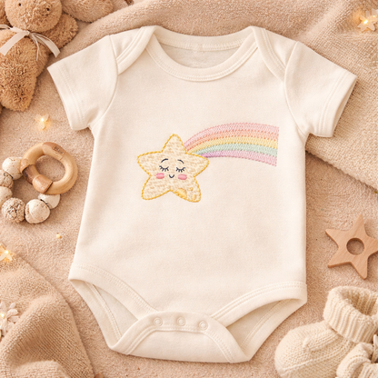 Motif de broderie machine : Etoile Filante