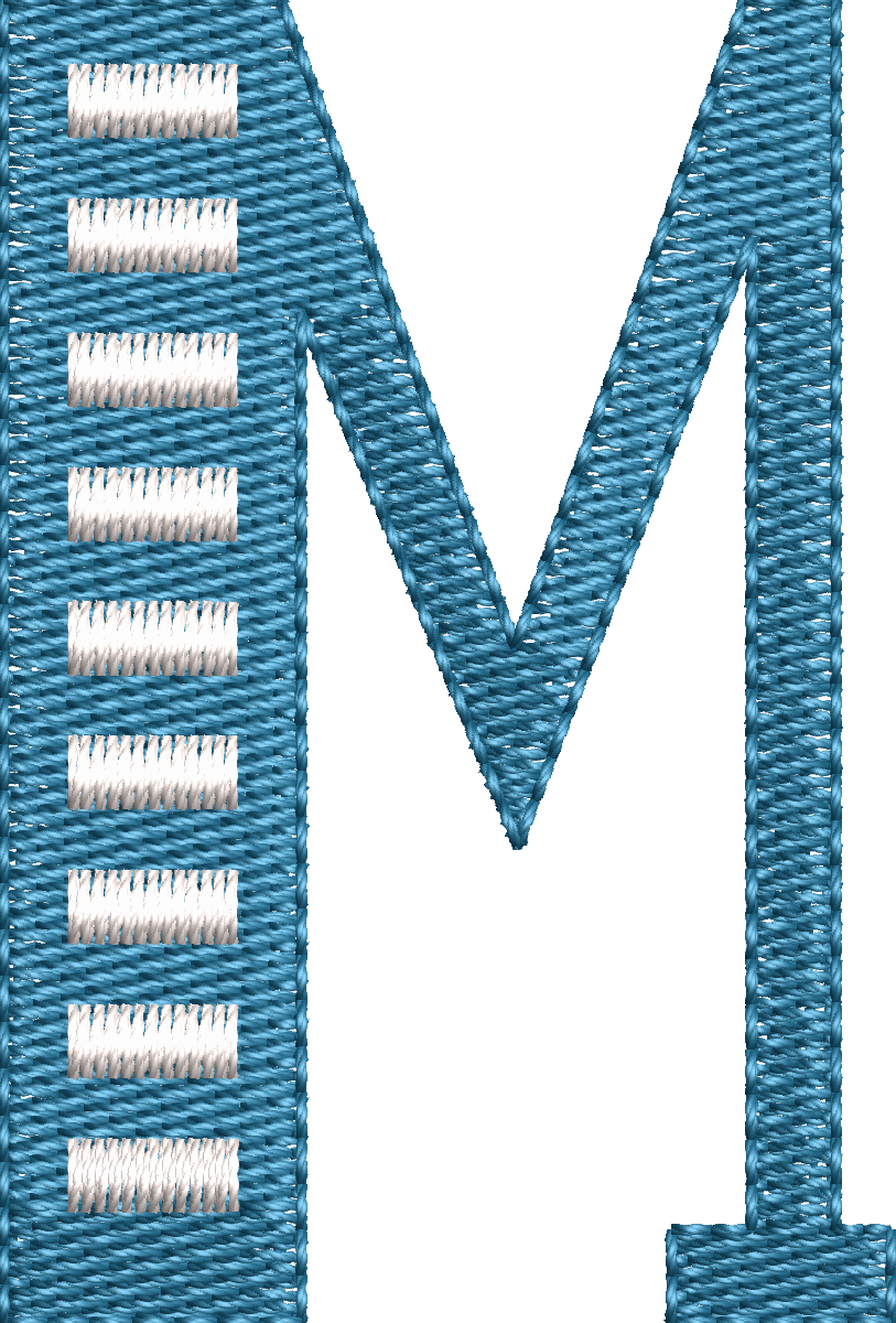 87 Motifs de broderie machine : Alphabet Hiver et symboles