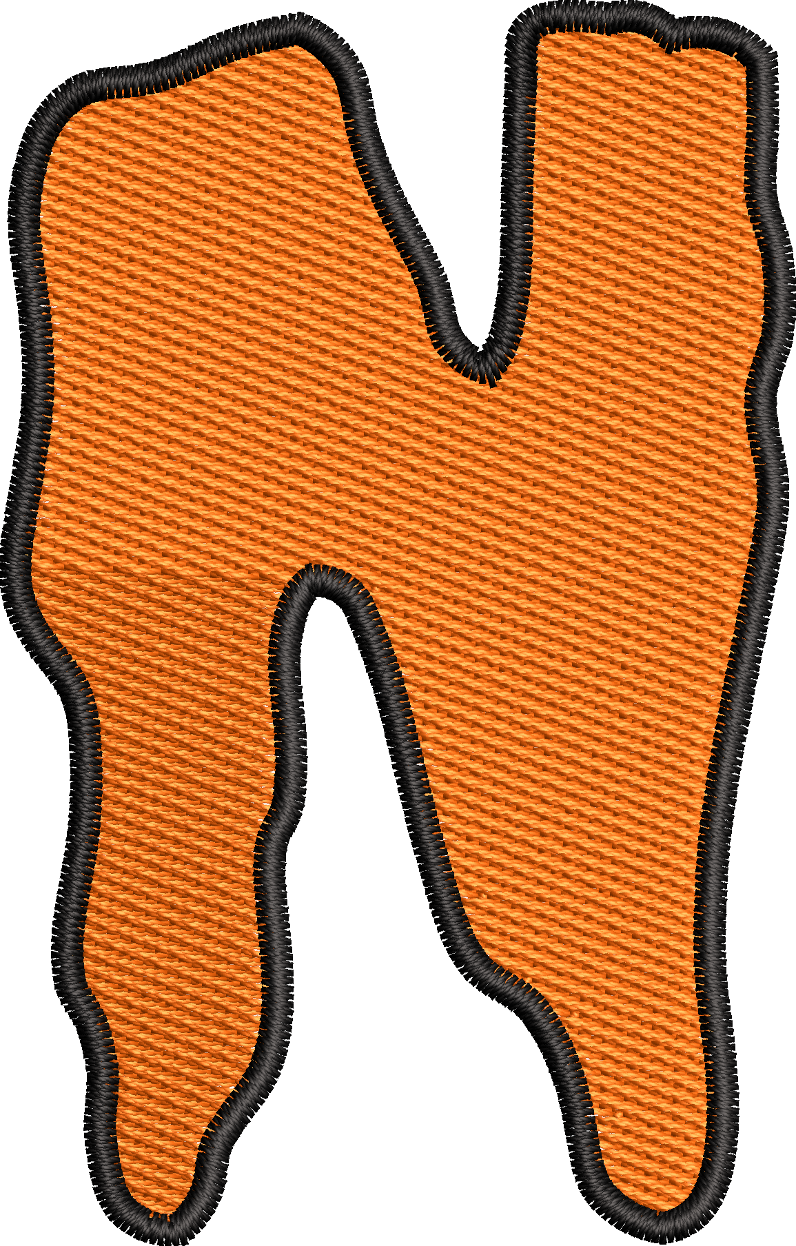 26 Motifs de broderie machine : Alphabet Halloween