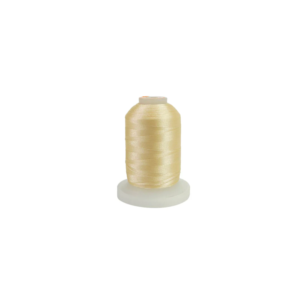 Bobine unique de 1000 m de fil à broder en polyester 40WT - New Brothread
