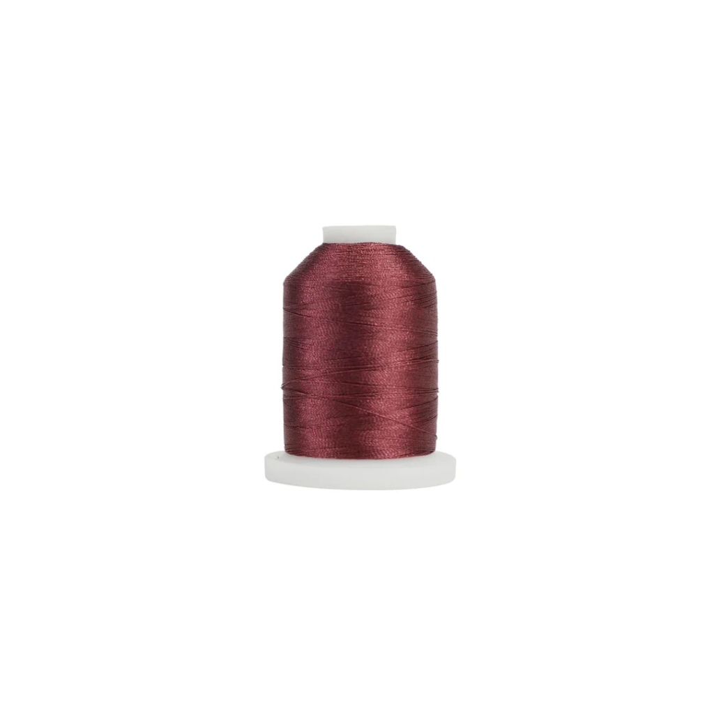 Bobine unique de 1000 m de fil à broder en polyester 40WT - New Brothread