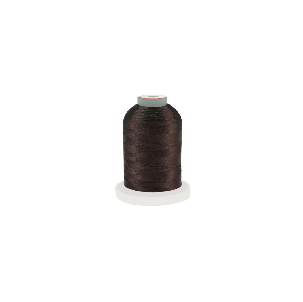 Bobine unique de 1000 m de fil à broder en polyester 40WT - New Brothread