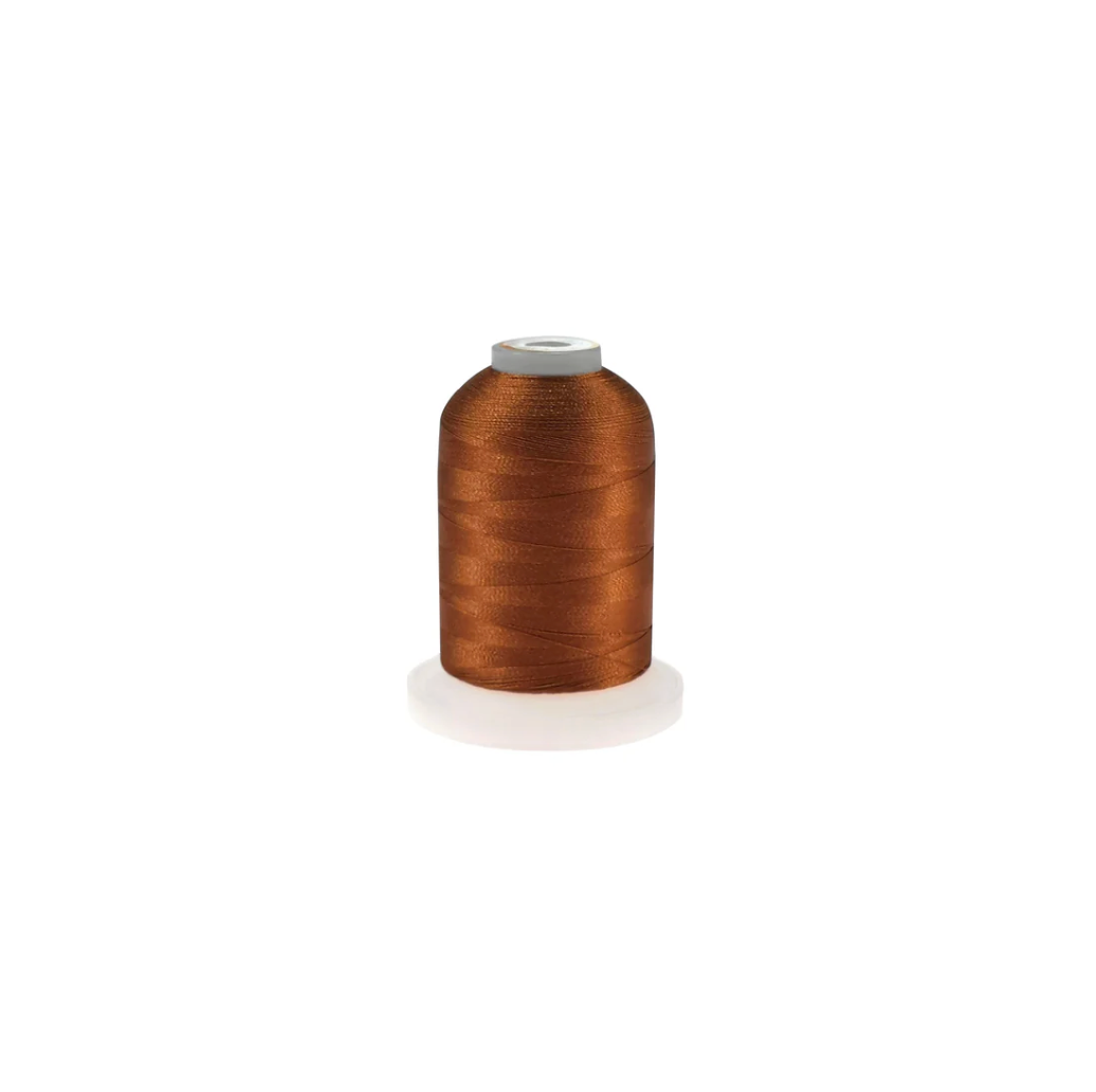 Bobine unique de 1000 m de fil à broder en polyester 40WT - New Brothread