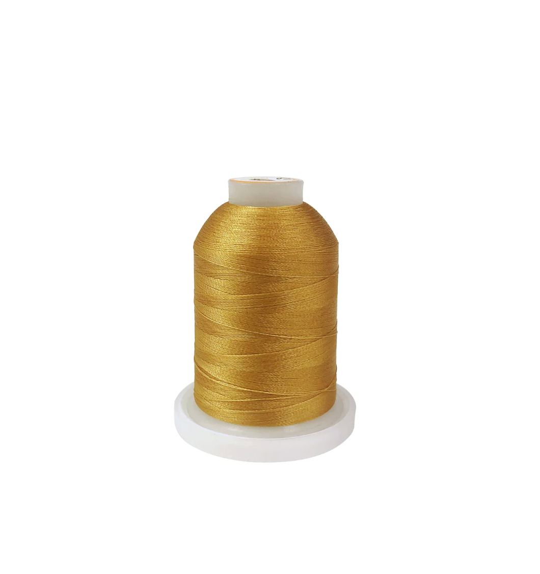 Bobine unique de 1000 m de fil à broder en polyester 40WT - New Brothread