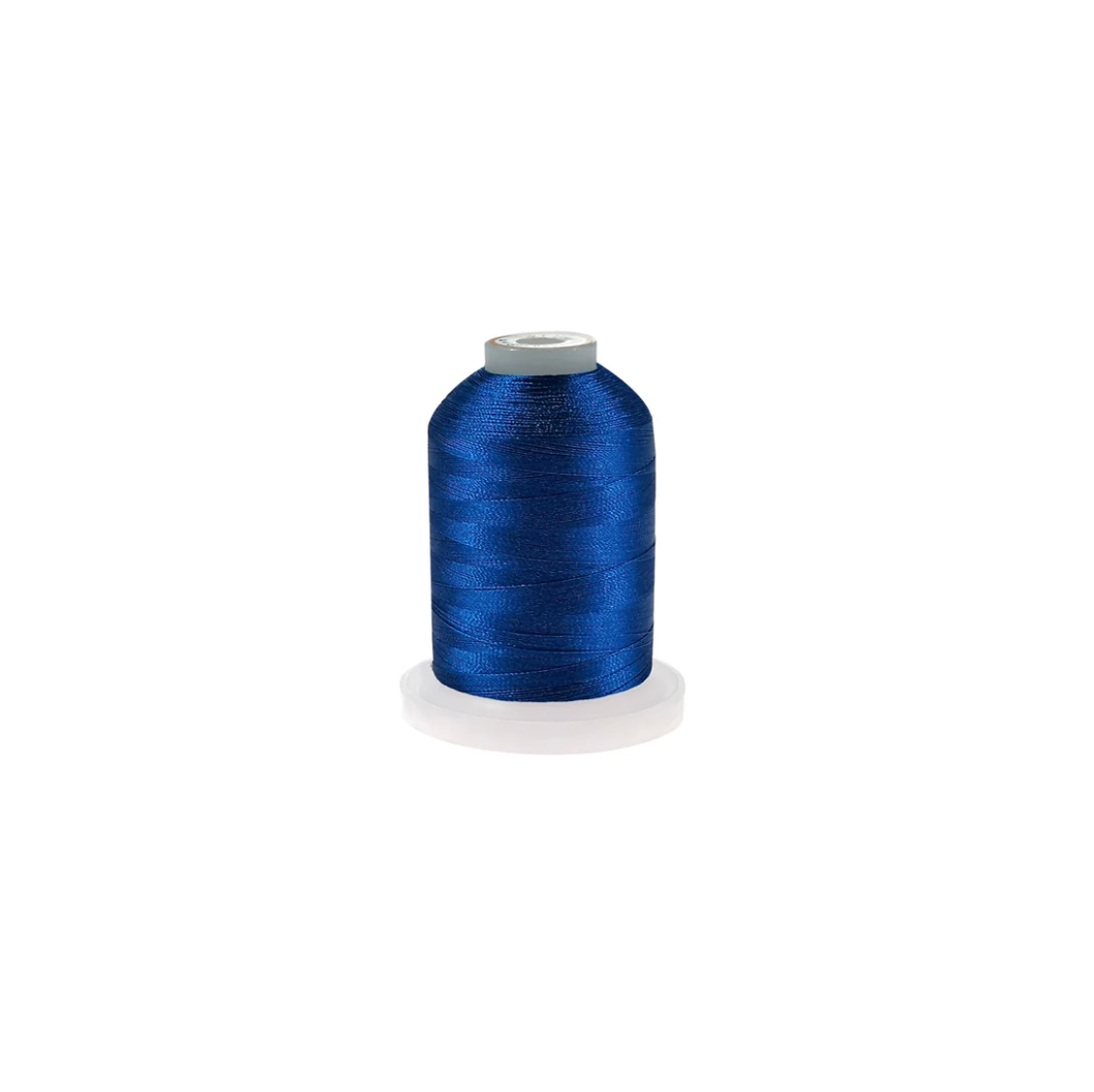 Bobine unique de 1000 m de fil à broder en polyester 40WT - New Brothread