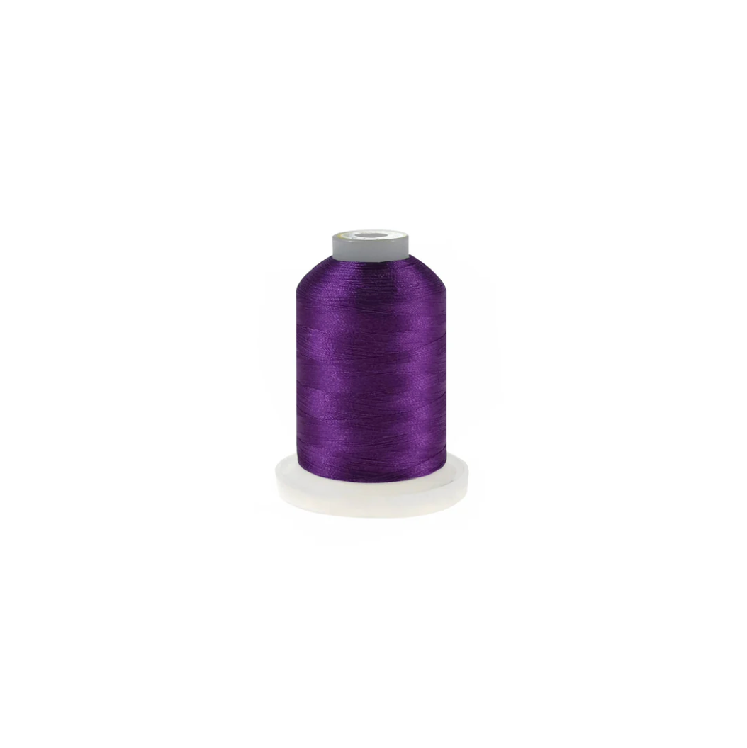 Bobine unique de 1000 m de fil à broder en polyester 40WT - New Brothread