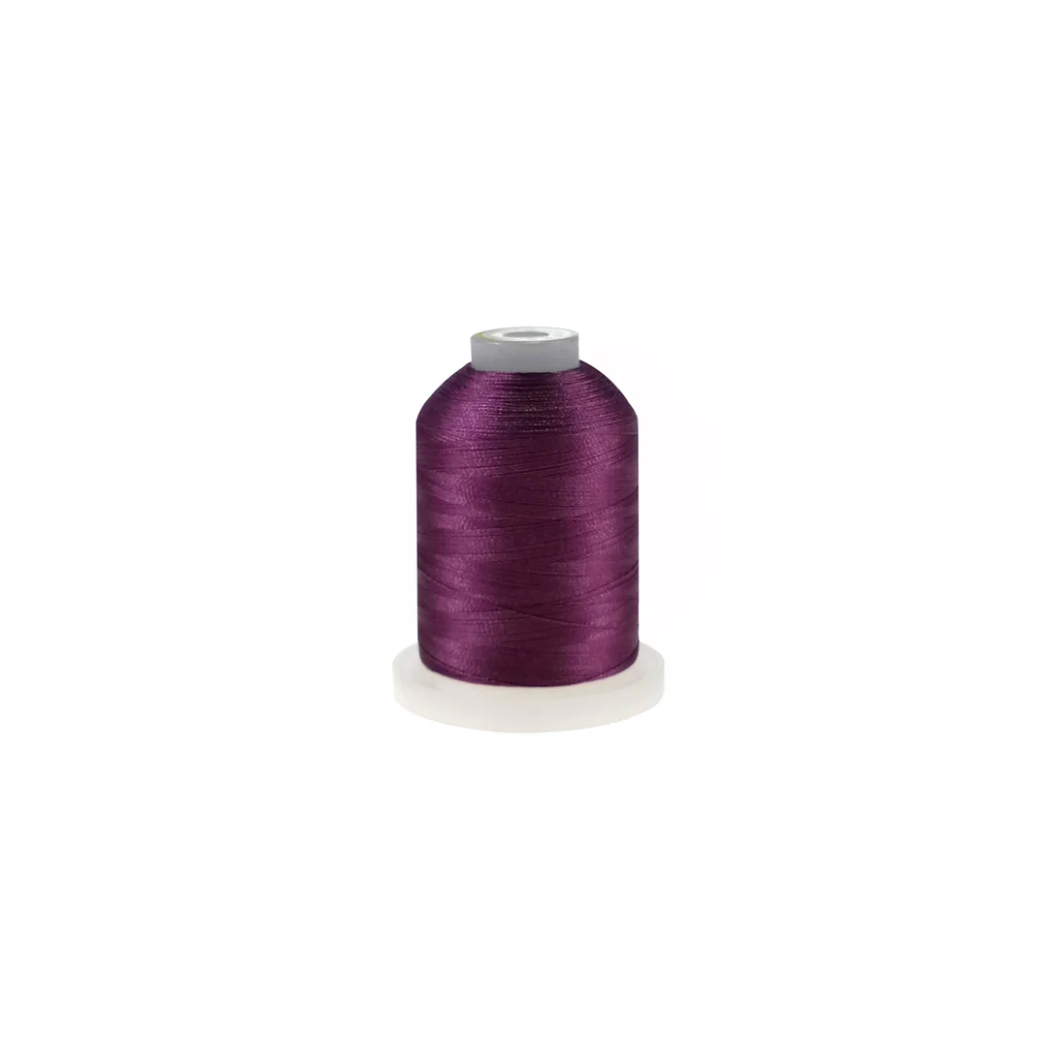 Bobine unique de 1000 m de fil à broder en polyester 40WT - New Brothread