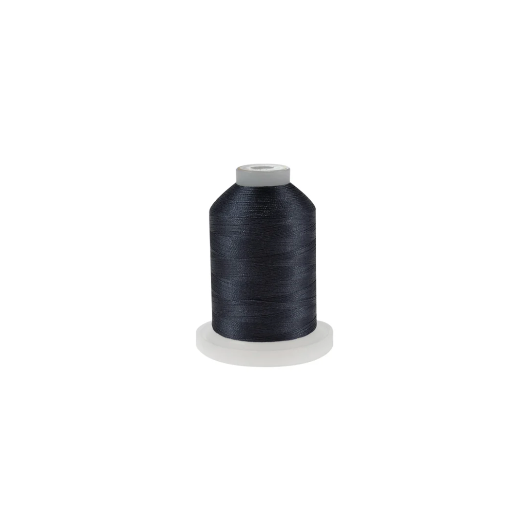 Bobine unique de 1000 m de fil à broder en polyester 40WT - New Brothread