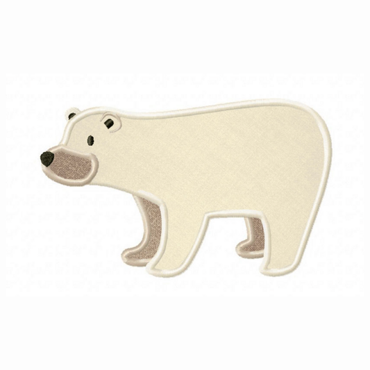 Motif de broderie machine : Ours polaire