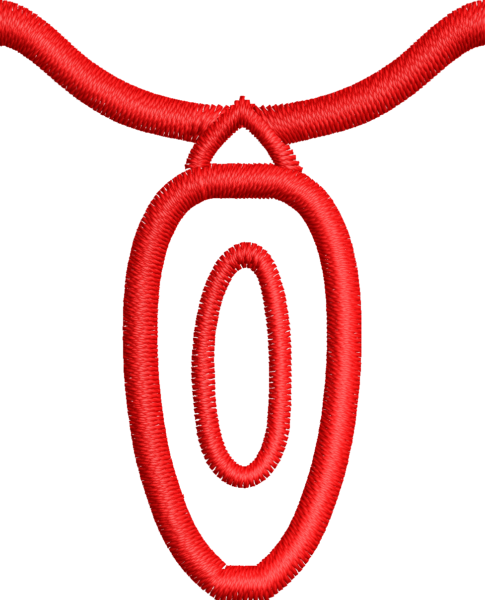 36 Motifs de broderie machine : Alphabet Guirlande 2